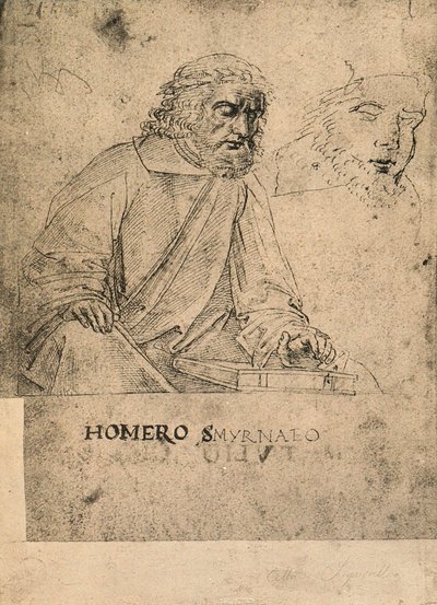 Homer by Raffaello Sanzio Raphael